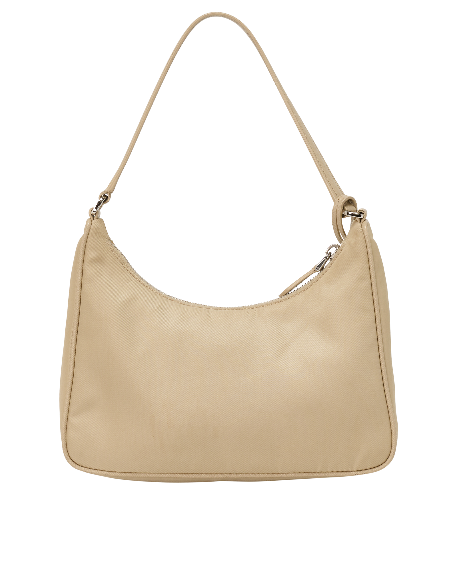 Re-Edition Shoulder Bag, &pound;550, Handbags, Beige, Nylon, Back view